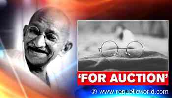 UK: Mahatma Gandhis gold plated glasses to be auctioned in East Bristol - Republic World - Republic World