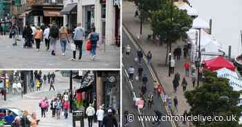 Before and after lockdown - how the streets of Newcastle City Centre compare
