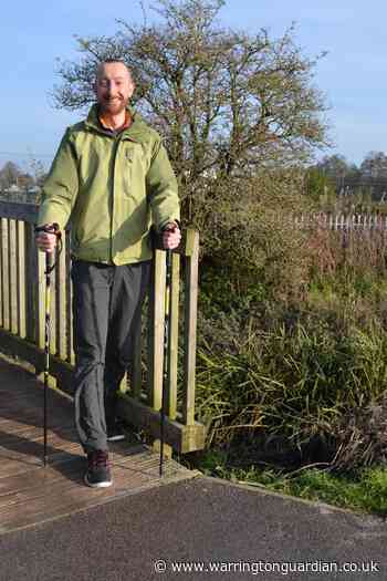 Check out the beautiful walk through Warrington's 'green heart'