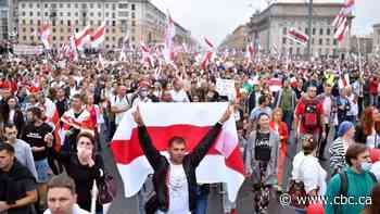 Vast protest in Minsk keeps up pressure on Belarus president following disputed election