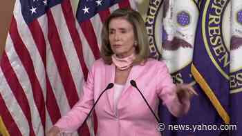 'Don't pay attention' to Trump's words -Pelosi