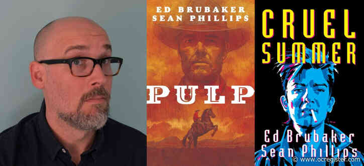 After nearly drowning off the California coast, comics writer Ed Brubaker finds new life in latest graphic novel