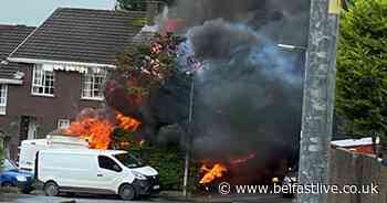 Emergency services attend suspected gas explosion at house in Co Armagh - Belfast Live