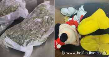 Man arrested in East Belfast after drugs found in Minnie Mouse toy - Belfast Live