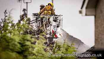 House significantly damaged following suspected gas explosion in Armagh