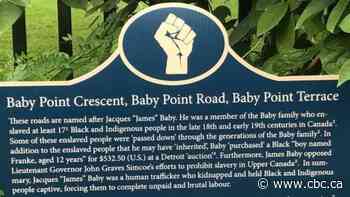 Someone left plaques around Toronto that tell the slave-owning pasts of prominent historical families