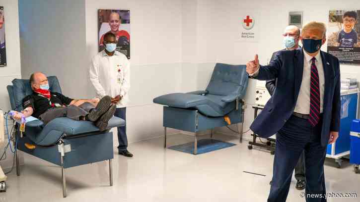 Trump Expected to Announce Emergency Authorization of COVID-19 Plasma Treatment