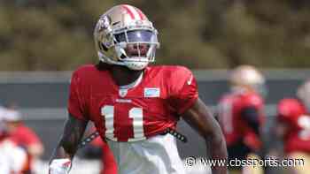 Brandon Aiyuk leaves practice early, 49ers hoping he doesn't join their long list of injured receivers