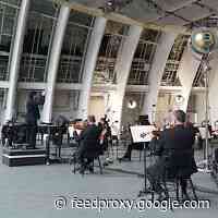 Putting An Orchestra Onstage While Maintaining Social Distancing Is A Puzzle (In More Than One Sense)