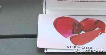 Edmonton senior gets refund after family says she was scammed into buying $4K in Sephora gift cards - Global News