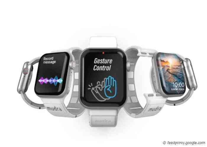 Mudra Band adds gesture controls to your Apple Watch from $139