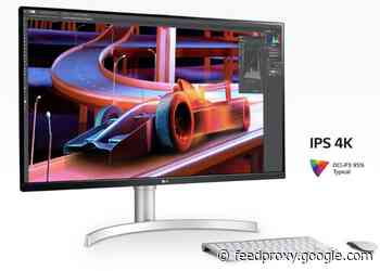 LG 32UN650-W 4K UHD monitor