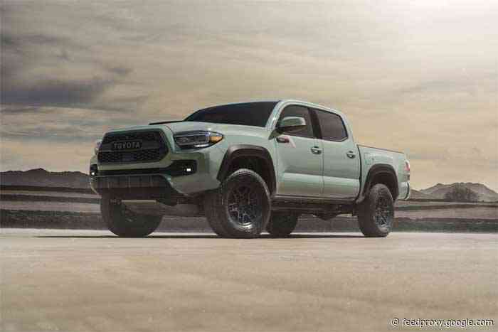 2021 Toyota Tacoma Nightshade Special Edition $39,905