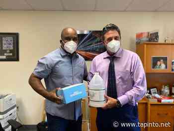Coral Springs Entrepreneur Donates Masks and Hand Sanitizer To Fire Department - TAPinto.net