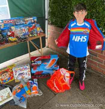 Six-year-old entrepreneur raises £660 for local children’s ward - Cumbria Crack
