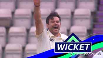 England v Pakistan: James Anderson removes Asad Shafiq for 597th test wicket