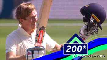 England v Pakistan: Zak Crawley brings up 200