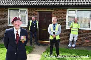 Bolton war hero surprised with home makeover for 100th birthday - The Bolton News