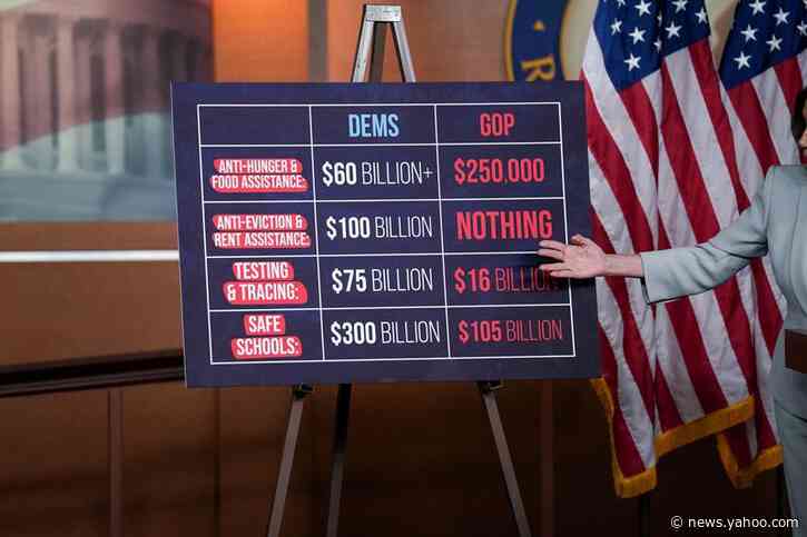 Republicans, Democrats trade blame for stalled U.S. coronavirus aid legislation