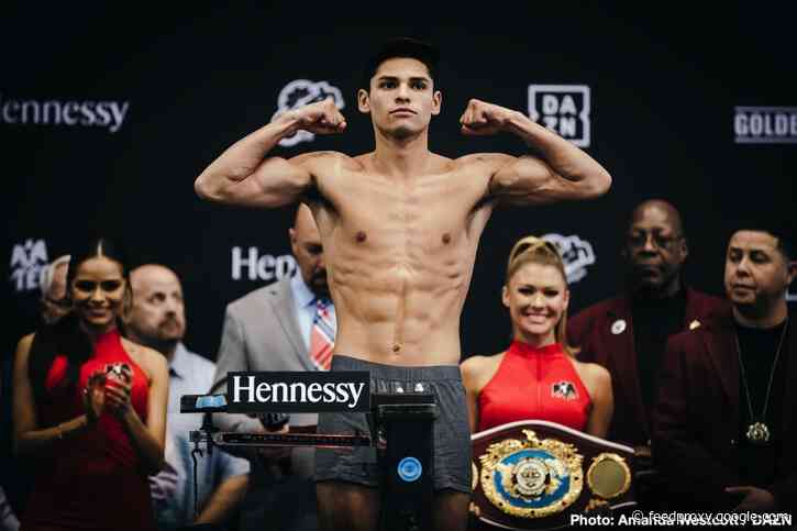 Ryan Garcia signs contract for Luke Campbell fight in November