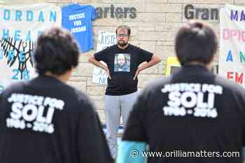 Rally in Orillia protests 'miscarriage of justice' in man's death (14 photos) - OrilliaMatters