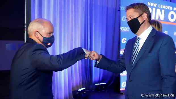 'I'm Erin O'Toole': New Conservative leader named after a race like no other