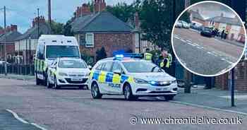 Driver in hospital after Ford Fiesta hits car and wall in Walker