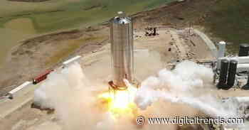 SpaceX performs Starship static fire test ahead of hop test