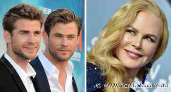 Nicole Kidmans' secret meeting with Chris and Liam Hemsworth! - New Idea