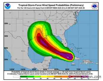 Storm surge from Laura could force evacuations in Galveston, county judge warns