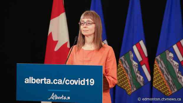 Hinshaw to update Albertans on COVID-19 pandemic Monday afternoon