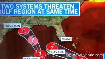 The Gulf Coast preps for two tropical storms to make landfall