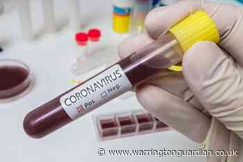 The new coronavirus cases in Warrington over the past week