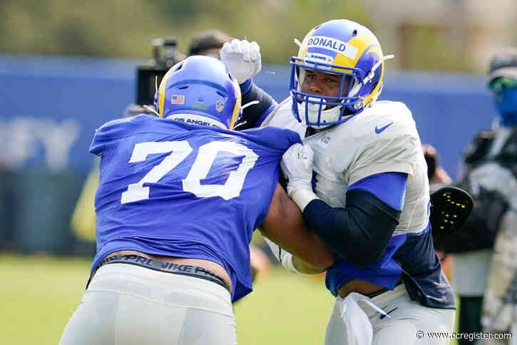 Young Rams offensive linemen try to learn from last year’s hurt