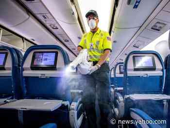 American Airlines' new plane disinfectant works for a full week, but doesn't stop the main way COVID-19 spreads