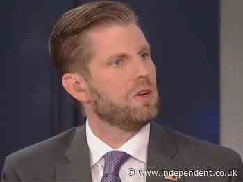 Eric Trump should be forced to testify about Trump Org after abruptly cancelling interview, says New York AG