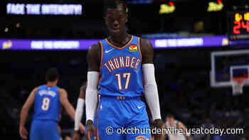 VIDEO: Dennis Schroder 3 at buzzer cuts Houston lead to 1 after 3rd quarter - OKC Thunder Wire