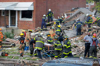 Baltimore Gas Explosion Kills 2, Injures 7; Crews Continue To Clear Rubble - CBS Baltimore