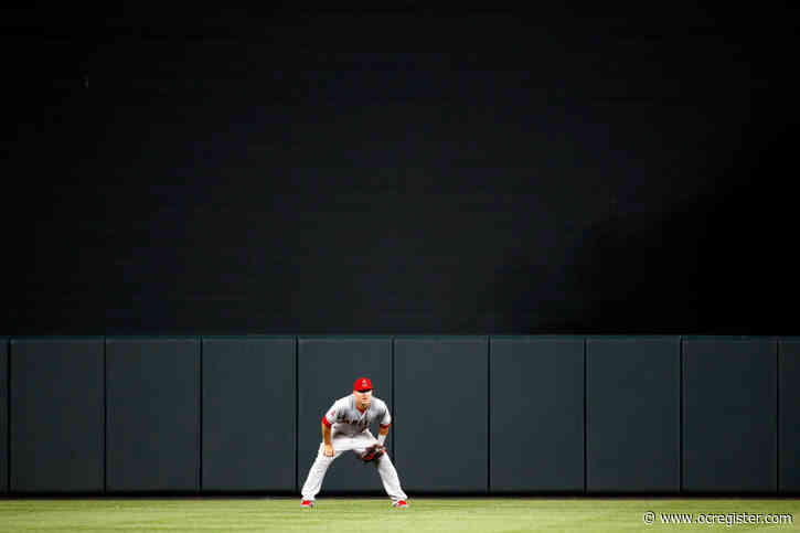 Mike Trout is working on his defense, thanks to Twitter