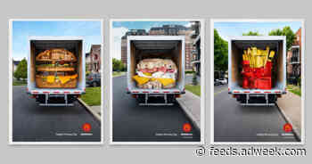 McDonald’s Created Clever Visuals to Celebrate ‘Moving Day’ in Quebec