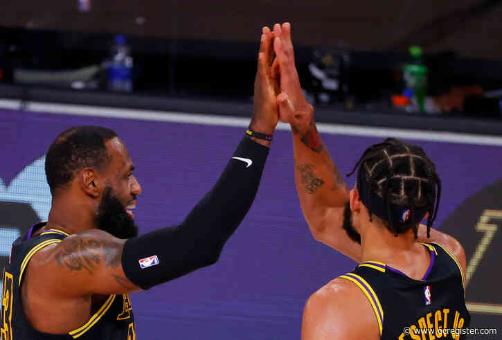 Photos: Lakers vs. Portland Trail Blazers in Game 4 of first-round playoff series
