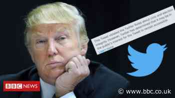Trump's postal-vote tweet misleading, says Twitter