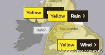 Storm Francis will bring 70mph winds and almost 4inches of rain