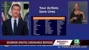 Gov. Newsom breaks down latest COVID-19 data