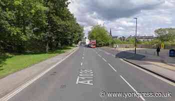 Crash near York Barbican - road closed
