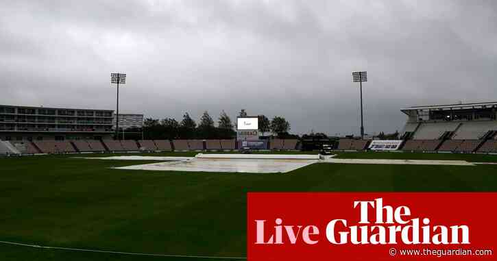 England v Pakistan: third Test, day five hit by rain delay – live!
