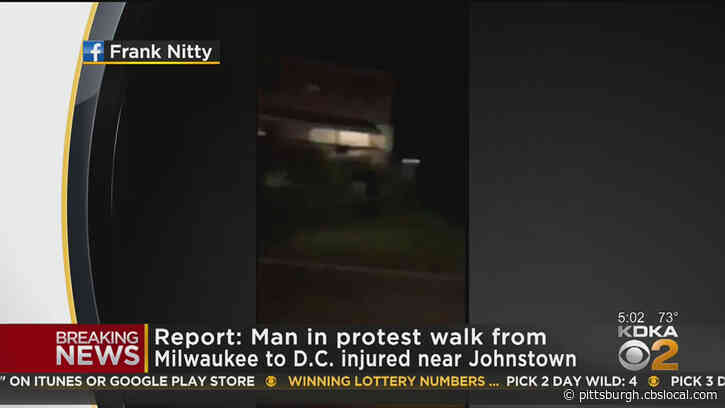Man In Protest Walk From Milwaukee To Washington, D.C. Reportedly Injured In Shooting Near Johnstown