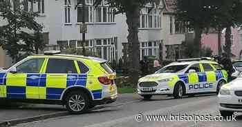 Armed police raid homes 'with weapons drawn' as road cordoned off