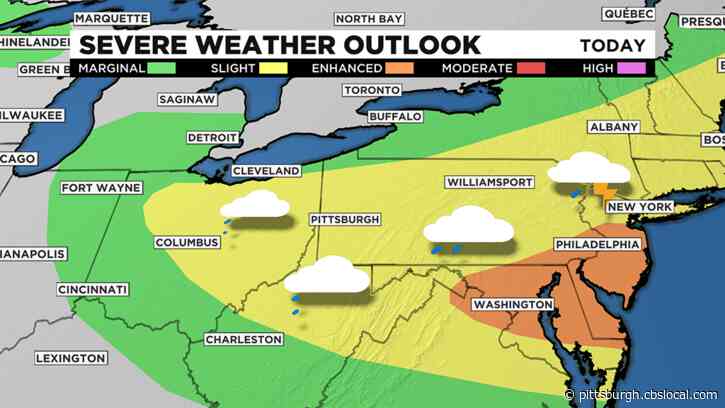 Pittsburgh Weather: Hot Temperatures, Chances For Strong Storms, Severe Weather