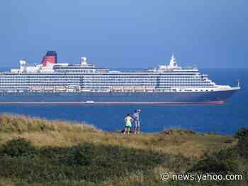 A British man is offering 'ghost ship' tours of abandoned cruise ships in the English Channel